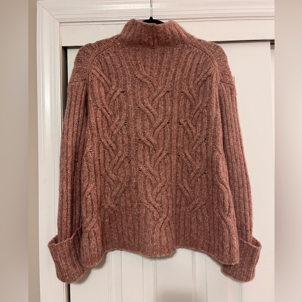 Vince Alpaca Cable Knit Sweater - Picture 2 of 7